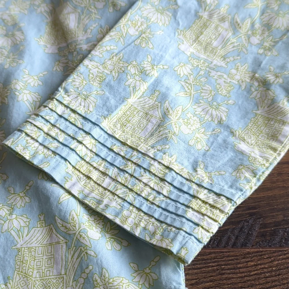 Needham Lane Sydney Cotton Poplin V-neck Tunic - Picture 14 of 17